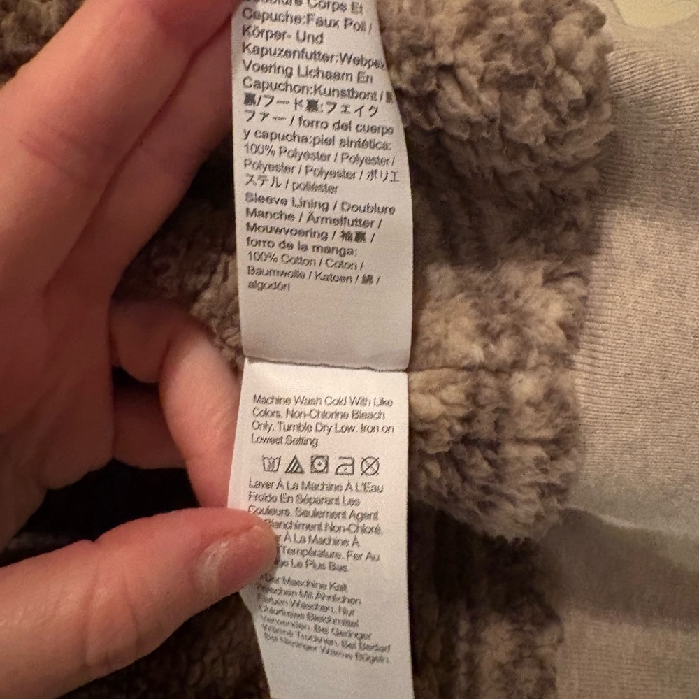 J. Crew Light Brown Zip-Up Sweater - Picture 6 of 7